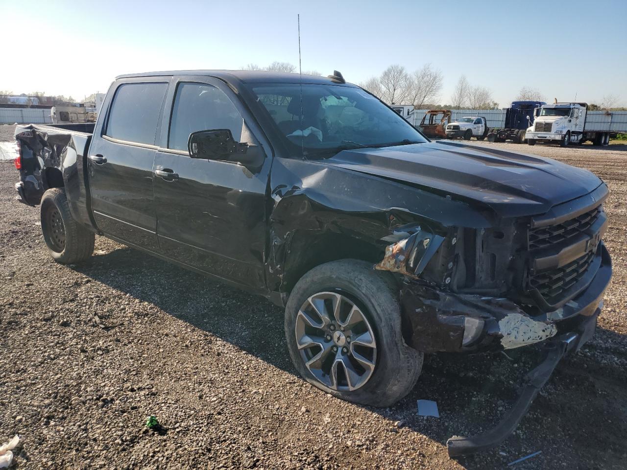 2017 Chevrolet Silverado VIN 3GCUKREC3HG139257 Copart auction photo, front end / side damage thumbnail 4