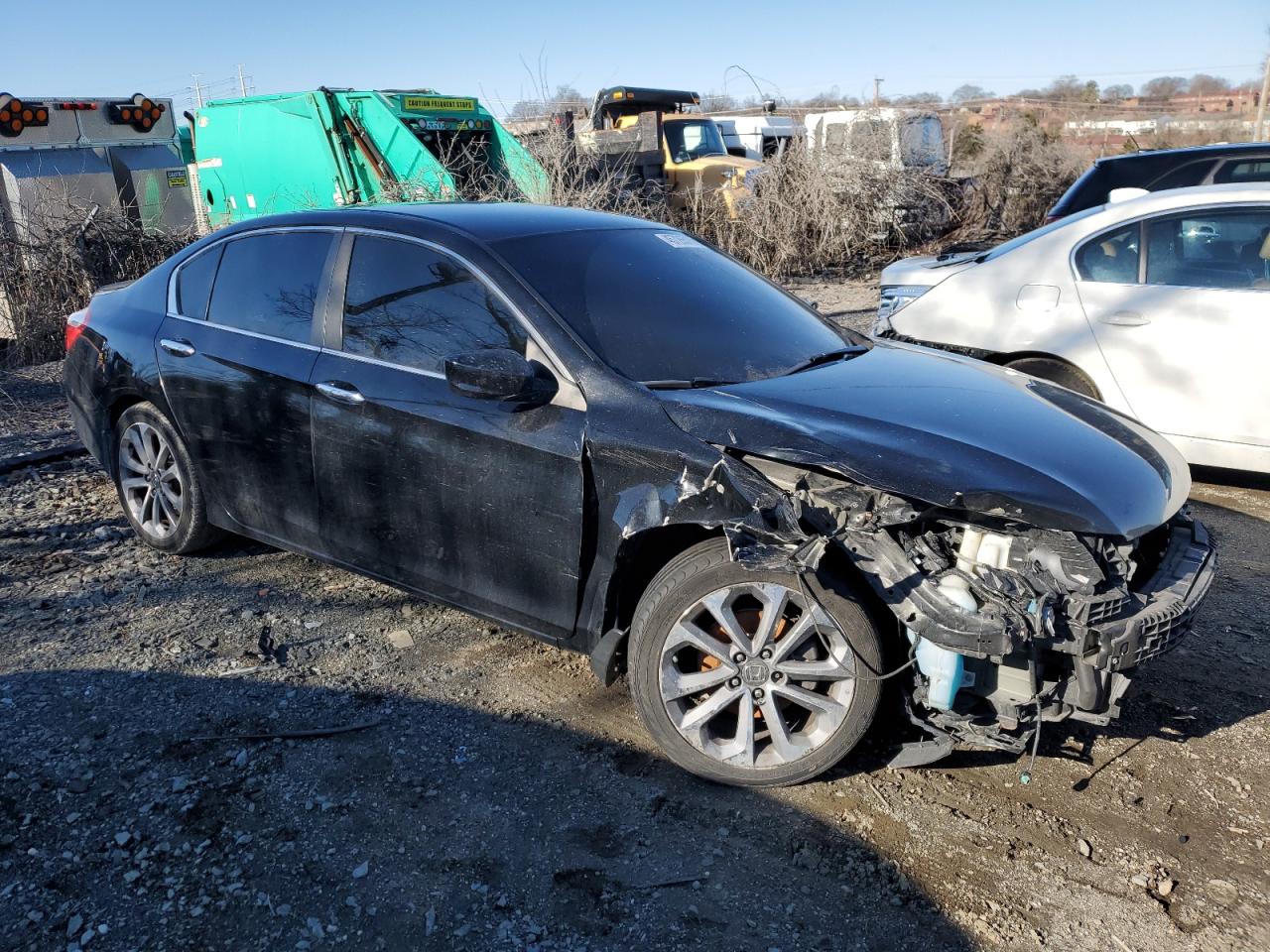 2013 Honda Accord VIN 1HGCR2F56DA225610 Copart auction photo, front end damage thumbnail 4