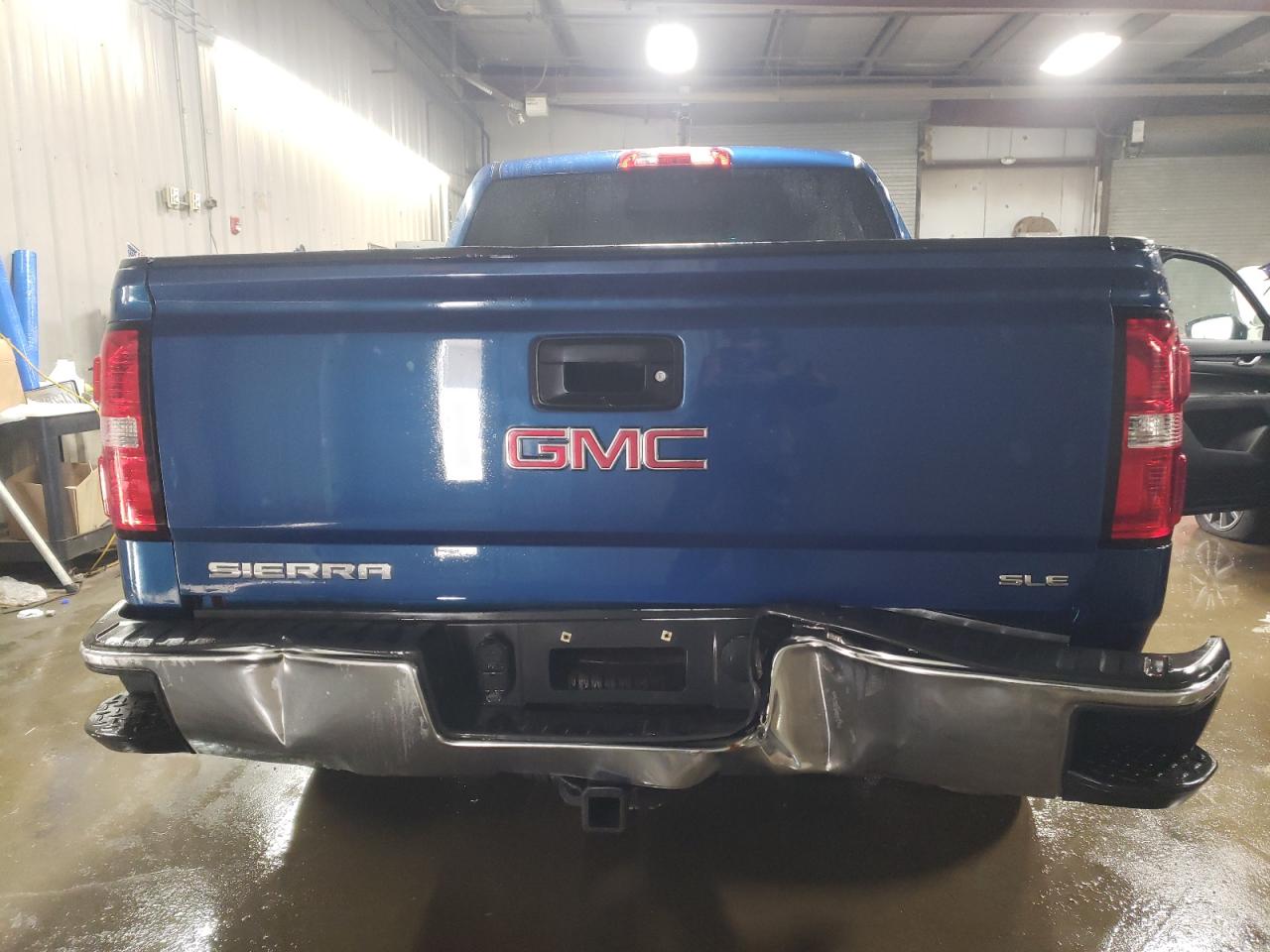 2015 GMC Sierra VIN 3GTU2UEC0FG164648 Copart auction photo, front end / side damage thumbnail 6