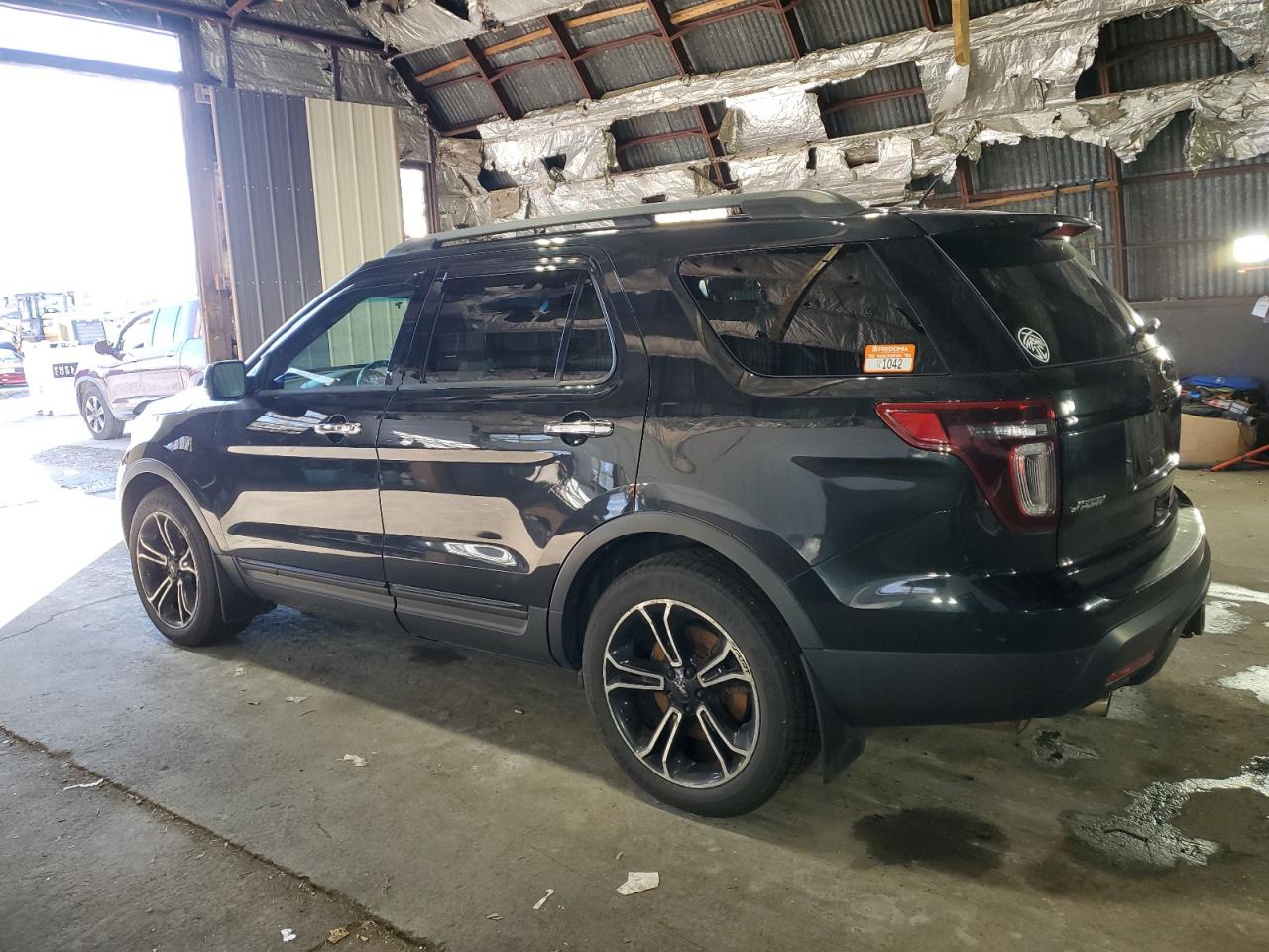 2014 Ford Explorer VIN 1FM5K8GT4EGA00964 Copart auction photo, mechanical damage thumbnail 2
