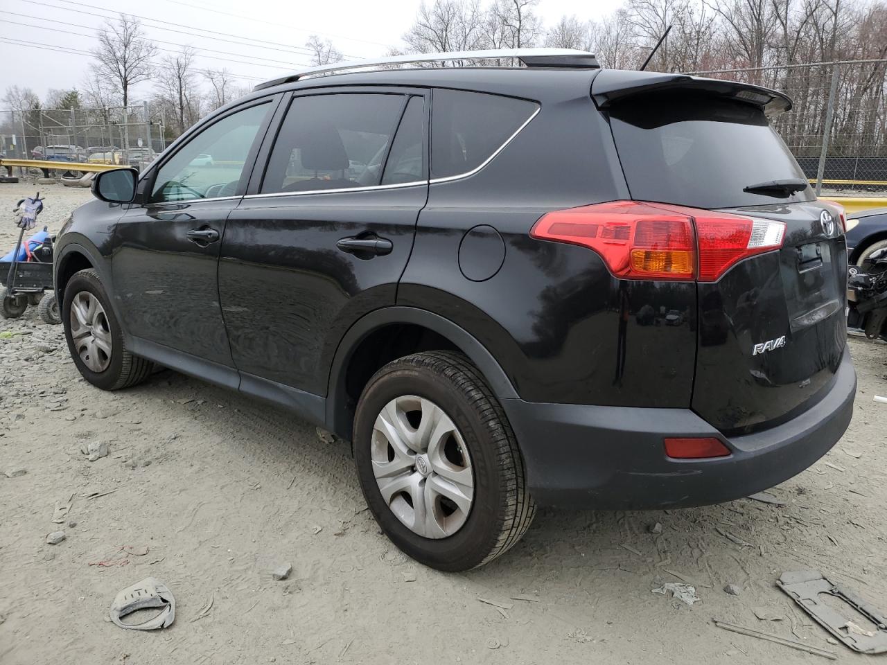 2014 Toyota RAV 4 VIN 2T3ZFREV4EW086575 Copart auction photo, side / front end damage thumbnail 2