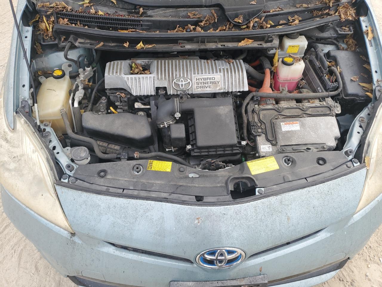 2012 Toyota Prius VIN JTDKN3DU5C5453109 Copart auction photo, mechanical damage thumbnail 11