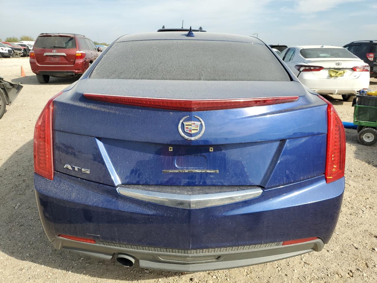 2013 Cadillac ATS VIN 1G6AA5RA0D0149527 Copart auction photo, all over damage thumbnail 6