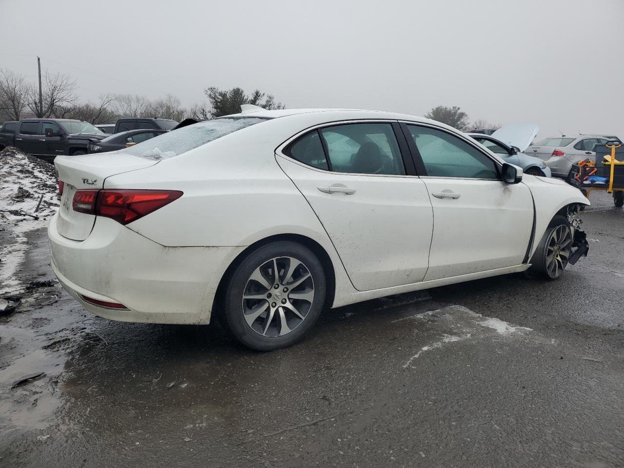 2017 Acura TLX VIN 19UUB1F38HA003433 Copart auction photo, front end damage thumbnail 3