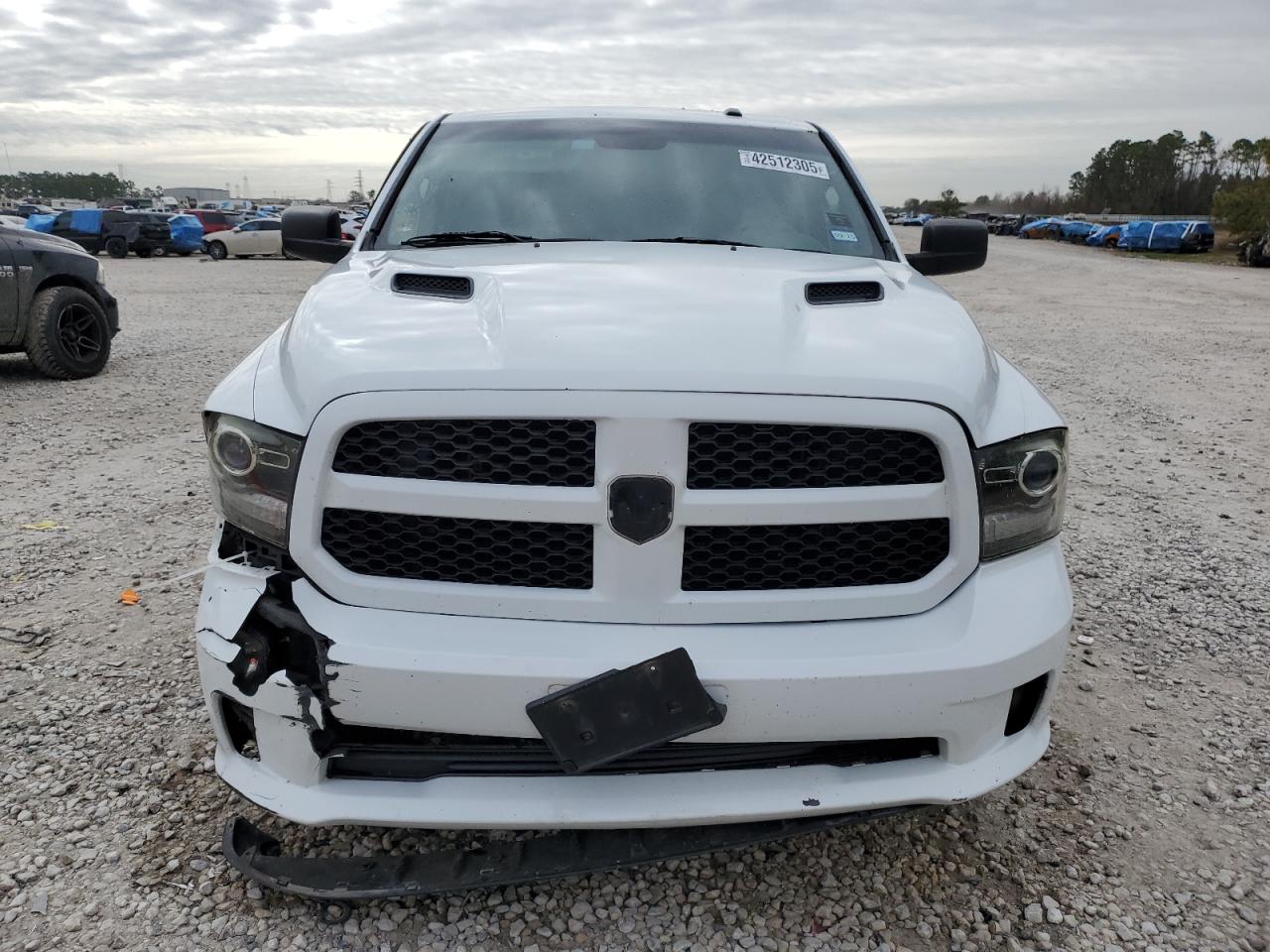 2013 RAM 1500 VIN 3C6JR6ATXDG509091 Copart auction photo, front end / side damage thumbnail 5