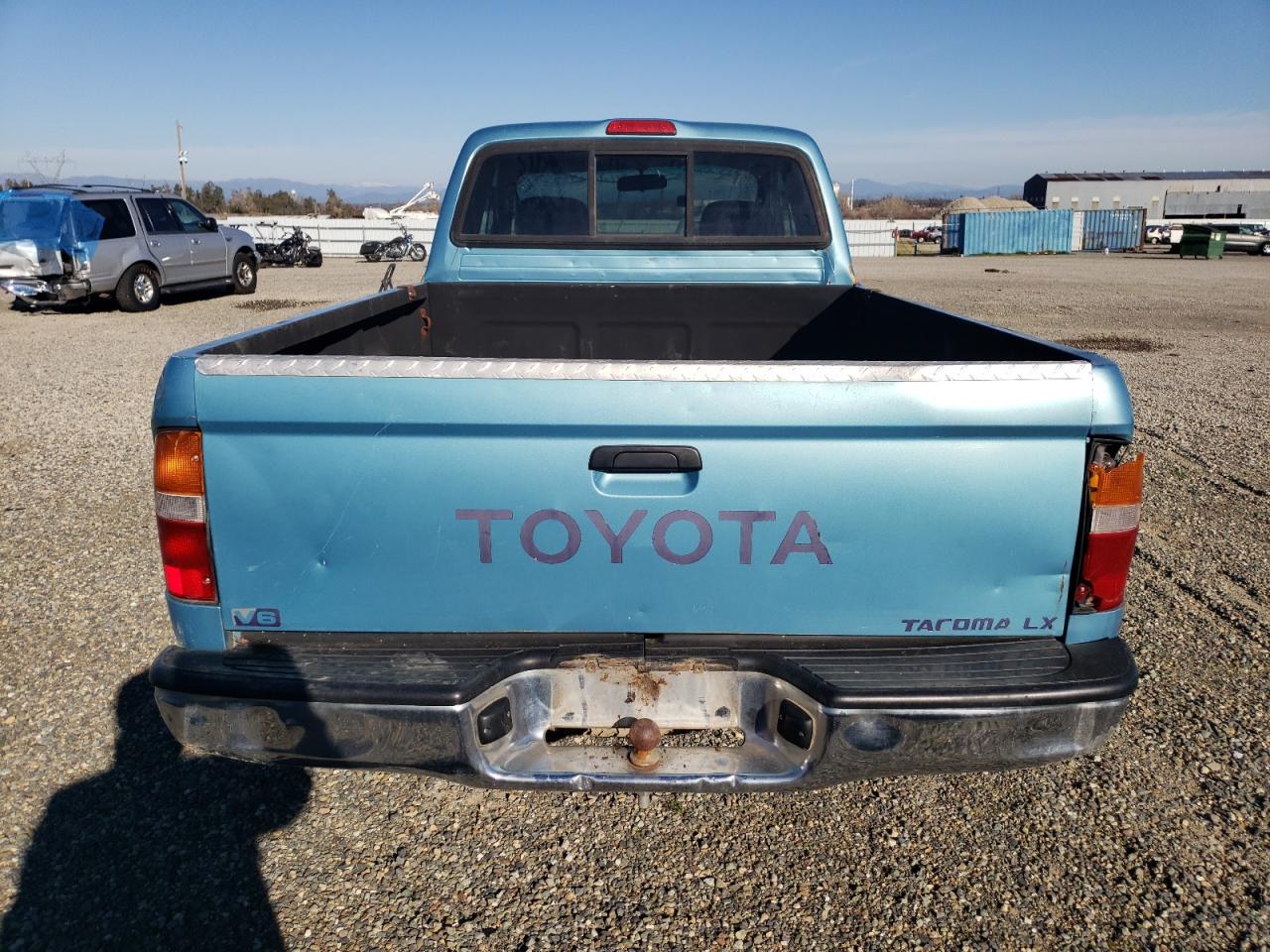 1995 Toyota Tacoma VIN 4TAVN73F3SZ021810 Copart auction photo, rollover damage thumbnail 6