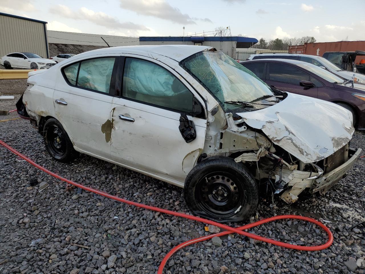 2016 Nissan Versa VIN 3N1CN7AP2GL871405 Copart auction photo, rollover damage thumbnail 4