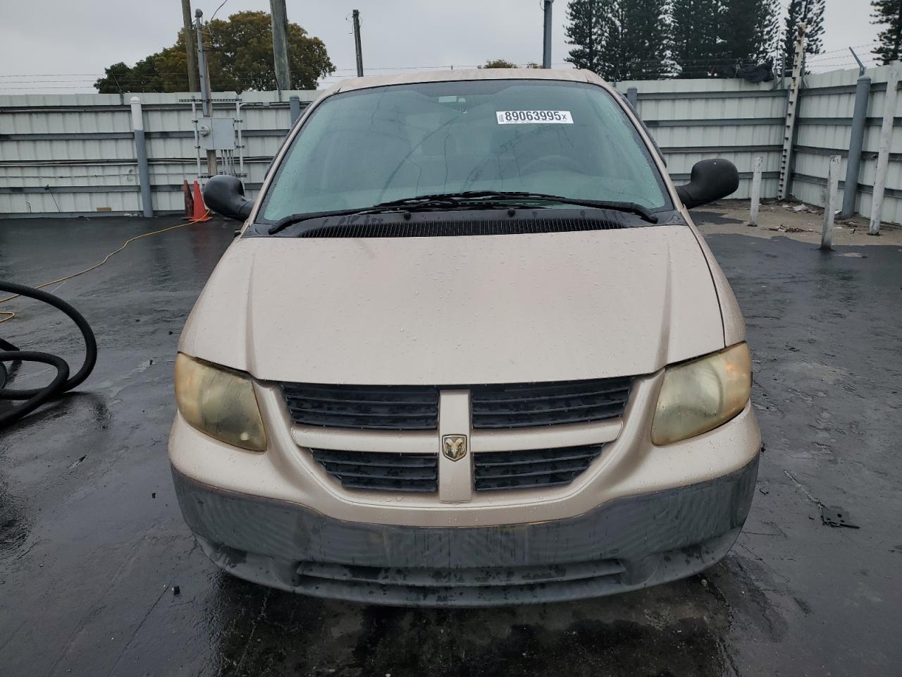 2005 Dodge Caravan VIN 1D4GP45R95B404700 Copart auction photo, rear end damage thumbnail 5