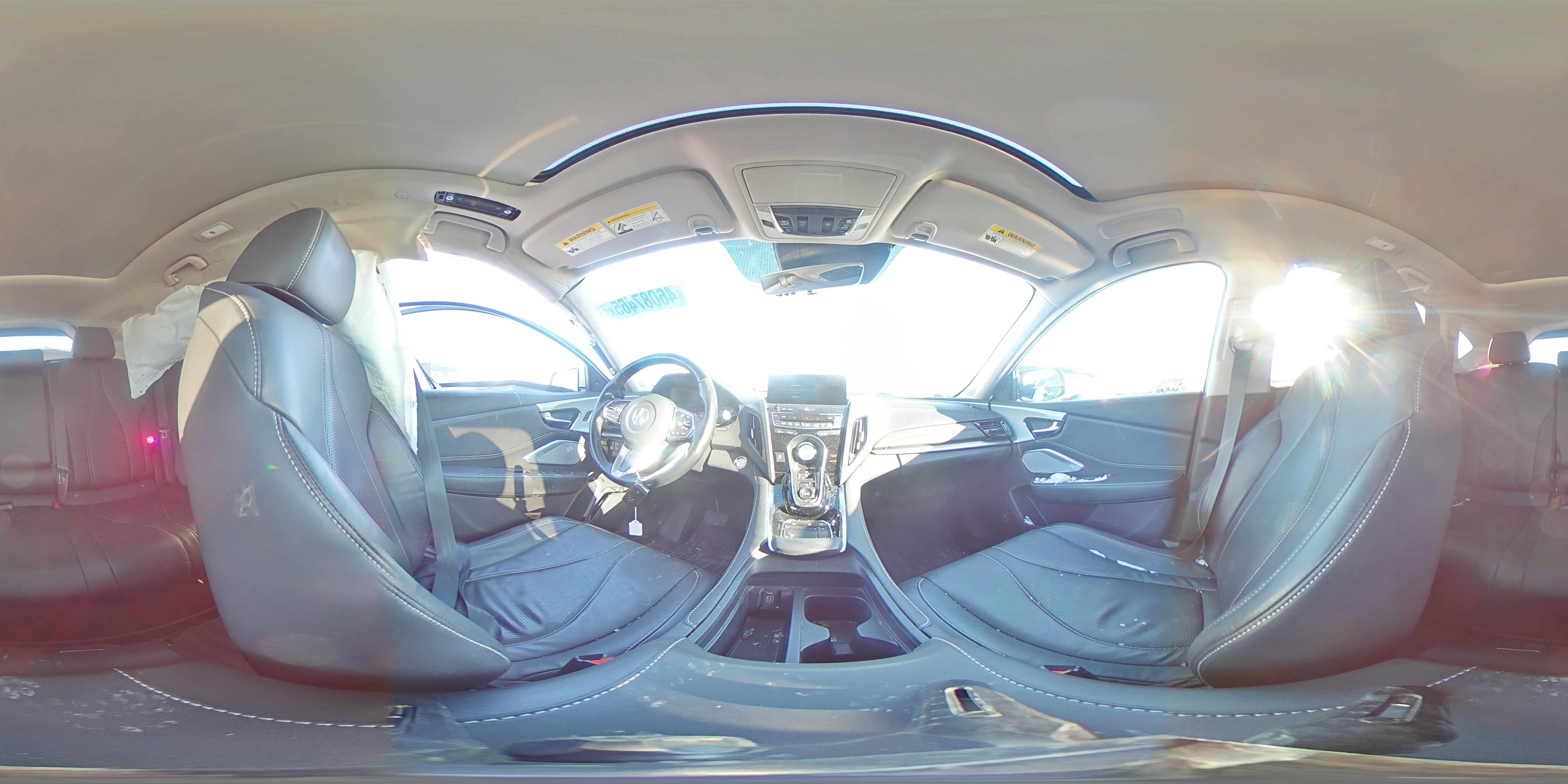 2020 Acura RDX VIN 5J8TC2H50LL030989 Copart auction photo, side / rear end damage thumbnail 13