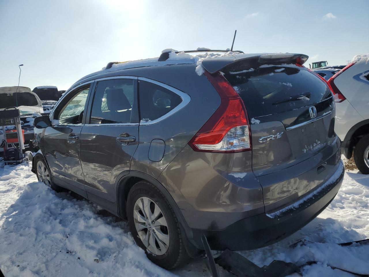 2012 Honda CR-V VIN 5J6RM3H76CL005134 Copart auction photo, front end damage thumbnail 2
