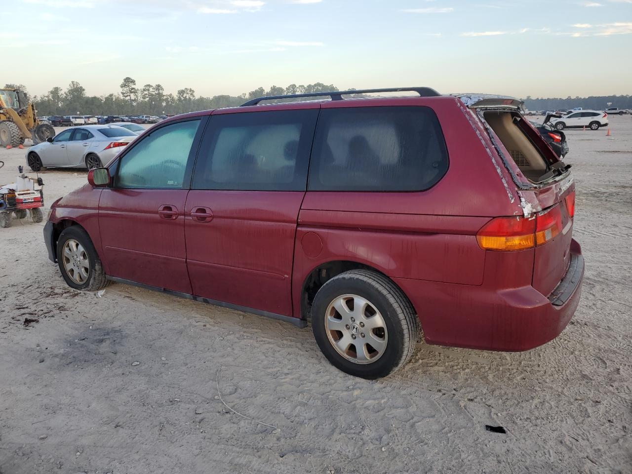 2004 Honda Odyssey VIN 5FNRL18814B116233 Copart auction photo, water/flood / all over damage thumbnail 2