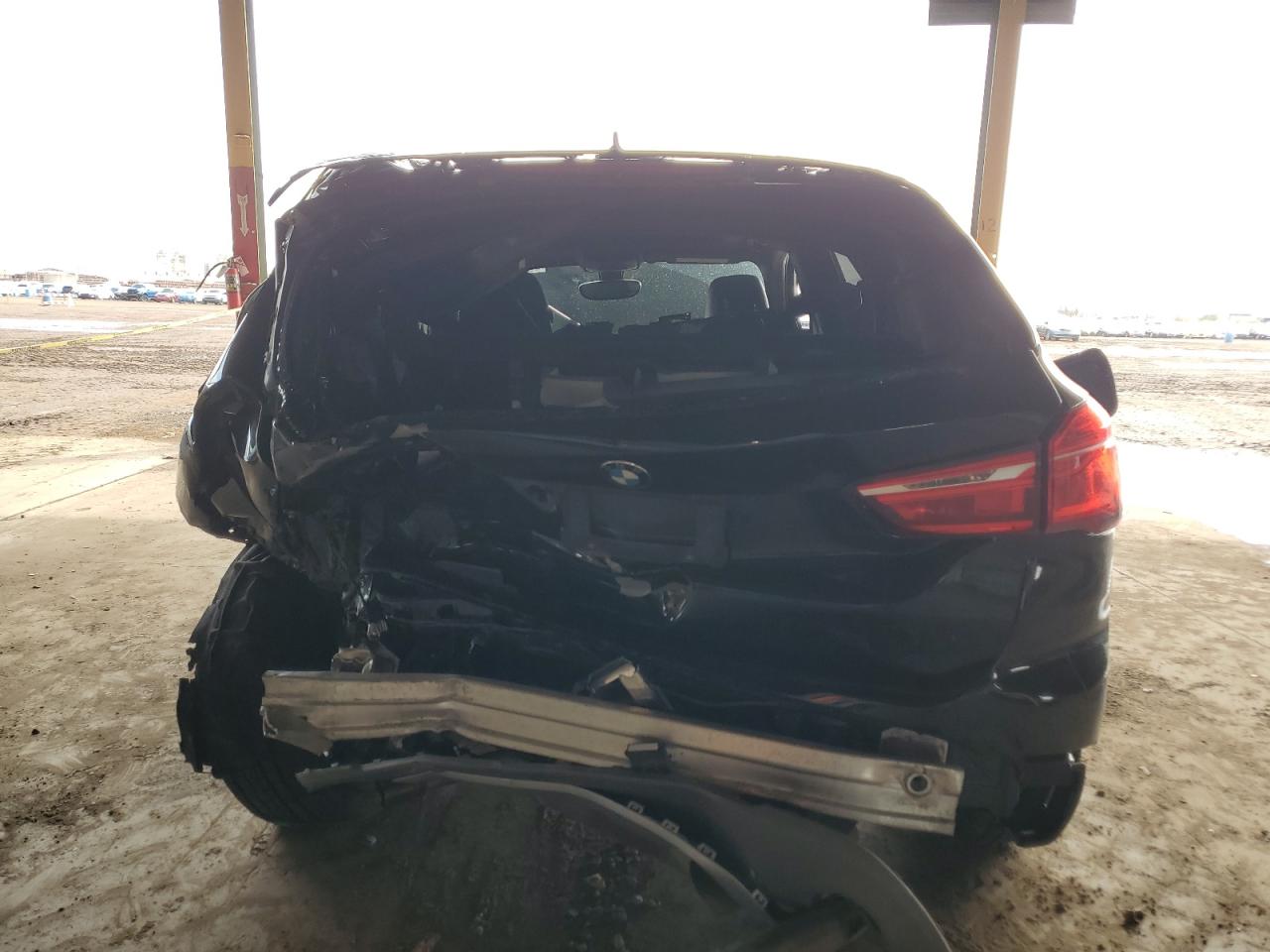2018 BMW X1 VIN WBXHU7C34J5L05725 Copart auction photo, all over damage thumbnail 6