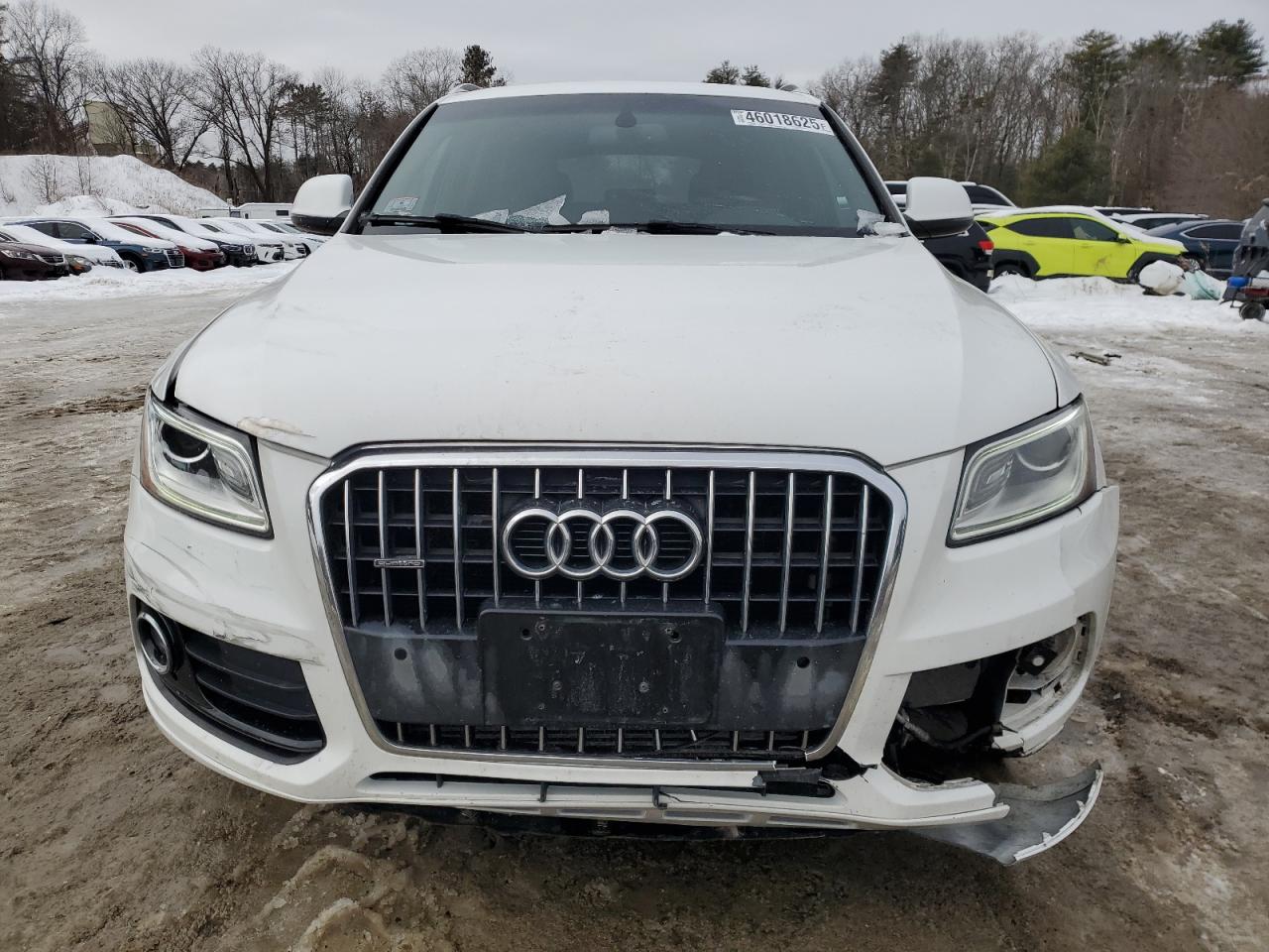 2014 Audi Q5 VIN WA1LFAFP0EA002588 Copart auction photo, front end / rear end damage thumbnail 5