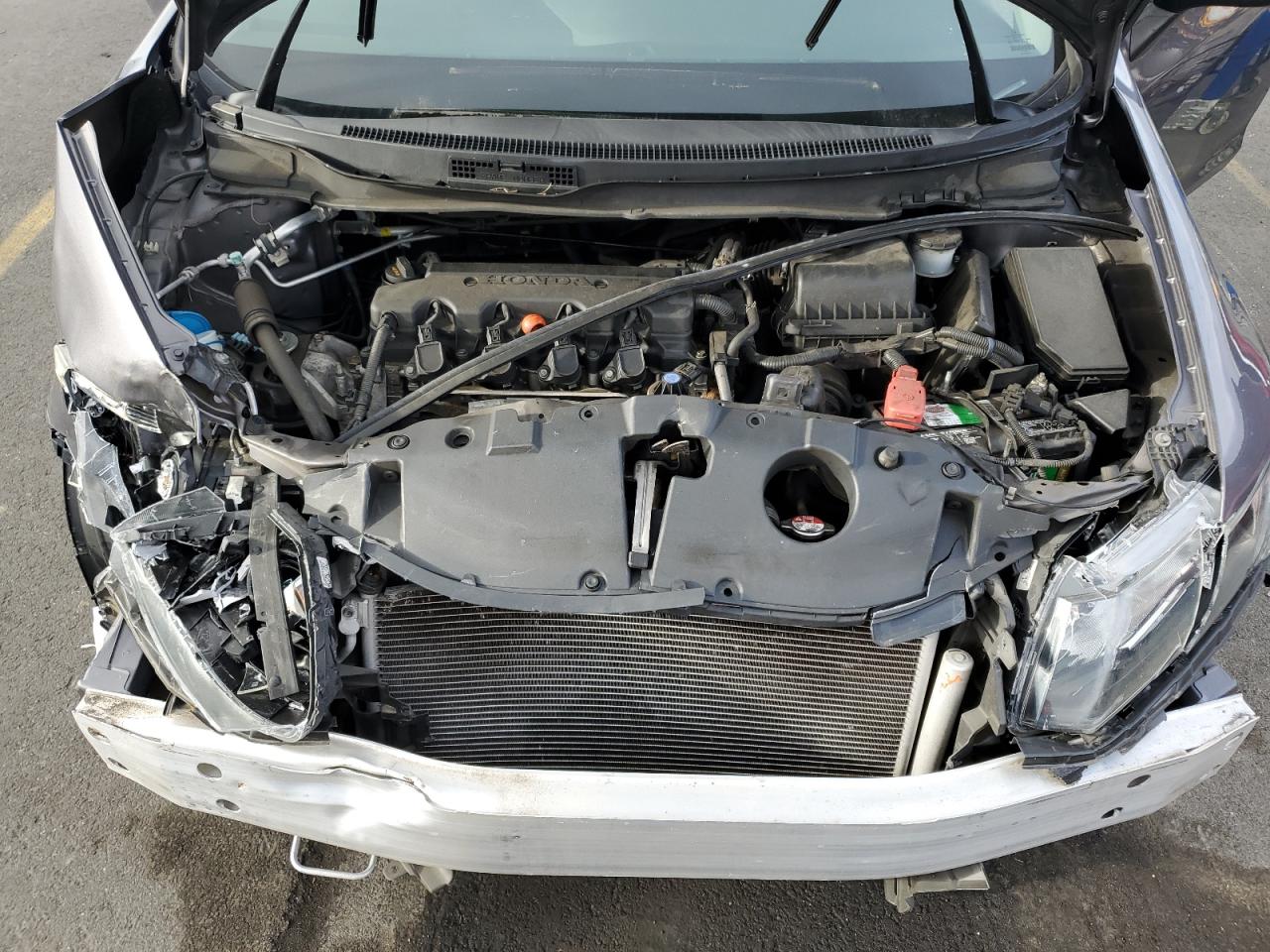 2014 Honda Civic VIN 19XFB2F51EE265477 Copart auction photo, front end damage thumbnail 11