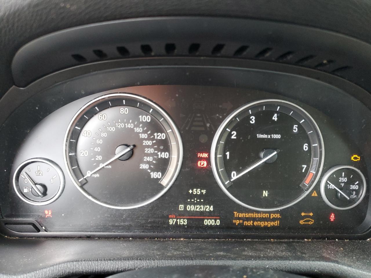 2013 BMW X3 VIN 5UXWX9C59D0A27884 Copart auction photo, mechanical / front end damage thumbnail 9