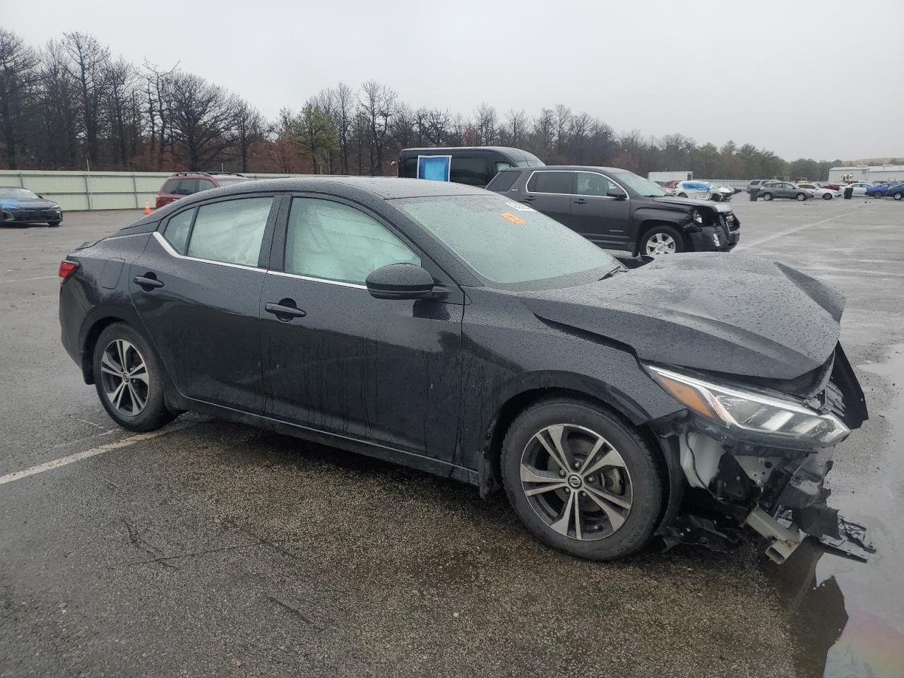 2020 Nissan Sentra VIN 3N1AB8CVXLY283279 Copart auction photo, front end / minor dent/scratches damage thumbnail 4