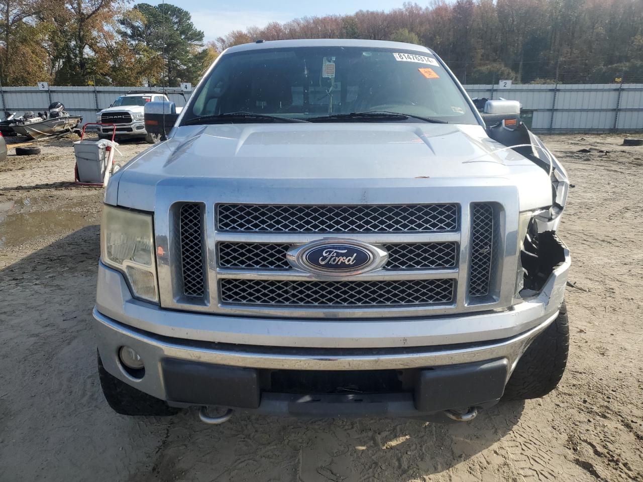 2010 Ford F-150 VIN 1FTFW1EV2AFC69070 Copart auction photo, front end / side damage thumbnail 5