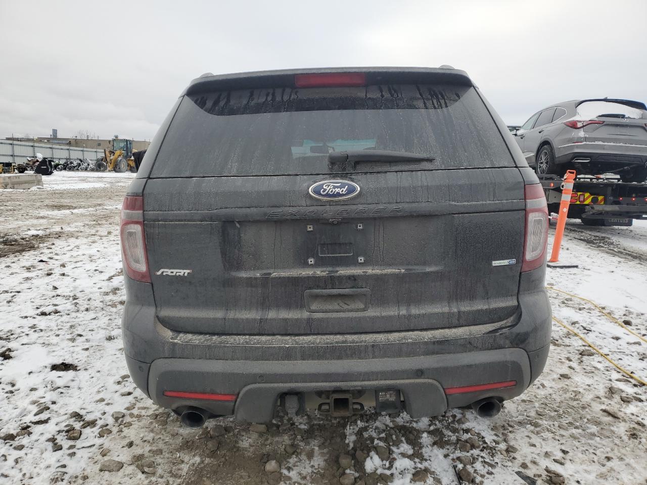2014 Ford Explorer VIN 1FM5K8GT2EGA22574 Copart auction photo, all over damage thumbnail 6