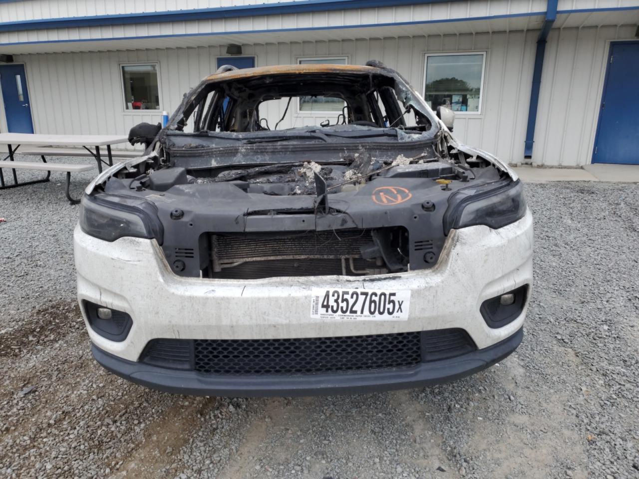 2020 Jeep Grand Cherokee VIN 1C4PJMLB9LD591345 Copart auction photo, burn damage thumbnail 5