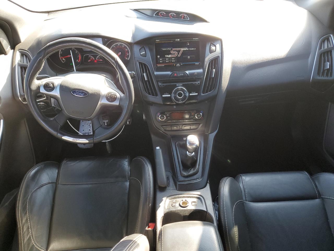 2014 Ford Focus VIN 1FADP3L9XEL317210 Copart auction photo, rear end damage thumbnail 8