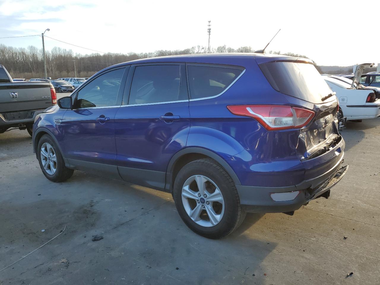 2014 Ford Escape VIN 1FMCU0GX9EUC41992 Copart auction photo, front end / rear end damage thumbnail 2