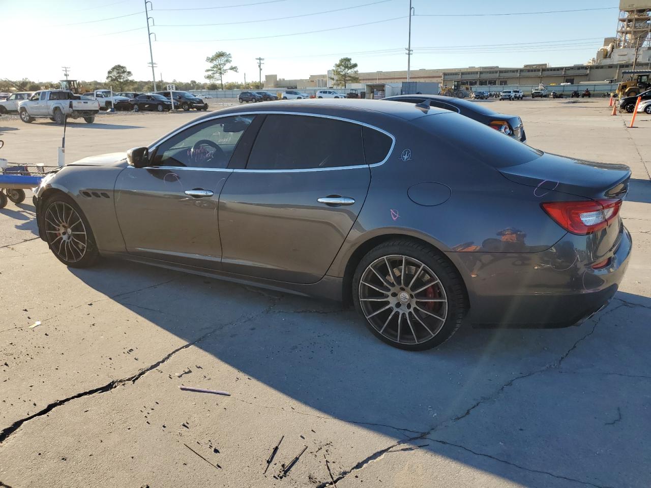 2016 Maserati Quattroporte VIN ZAM56RPA1G1168530 Copart auction photo, front end damage thumbnail 2
