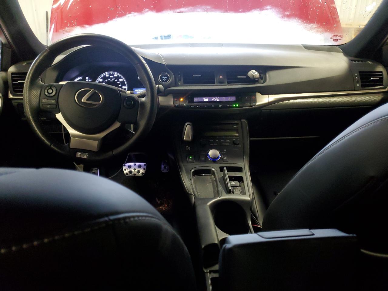 2015 Lexus CT VIN JTHKD5BH5F2229203 Copart auction photo, front end / side damage thumbnail 8