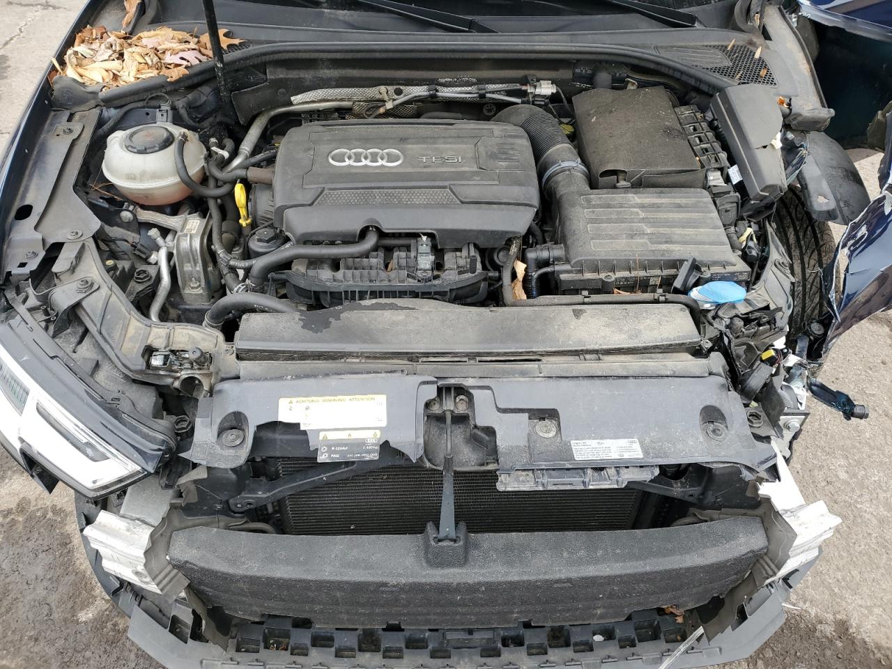2018 Audi A3 VIN WAUB8GFF8J1066343 Copart auction photo, front end damage thumbnail 11