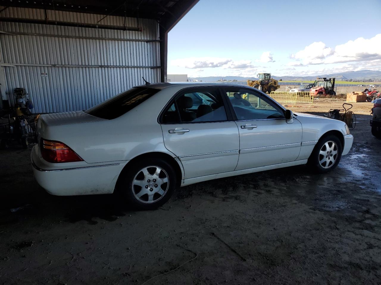 2002 Acura RL VIN JH4KA965X2C009298 Copart auction photo, side damage thumbnail 3