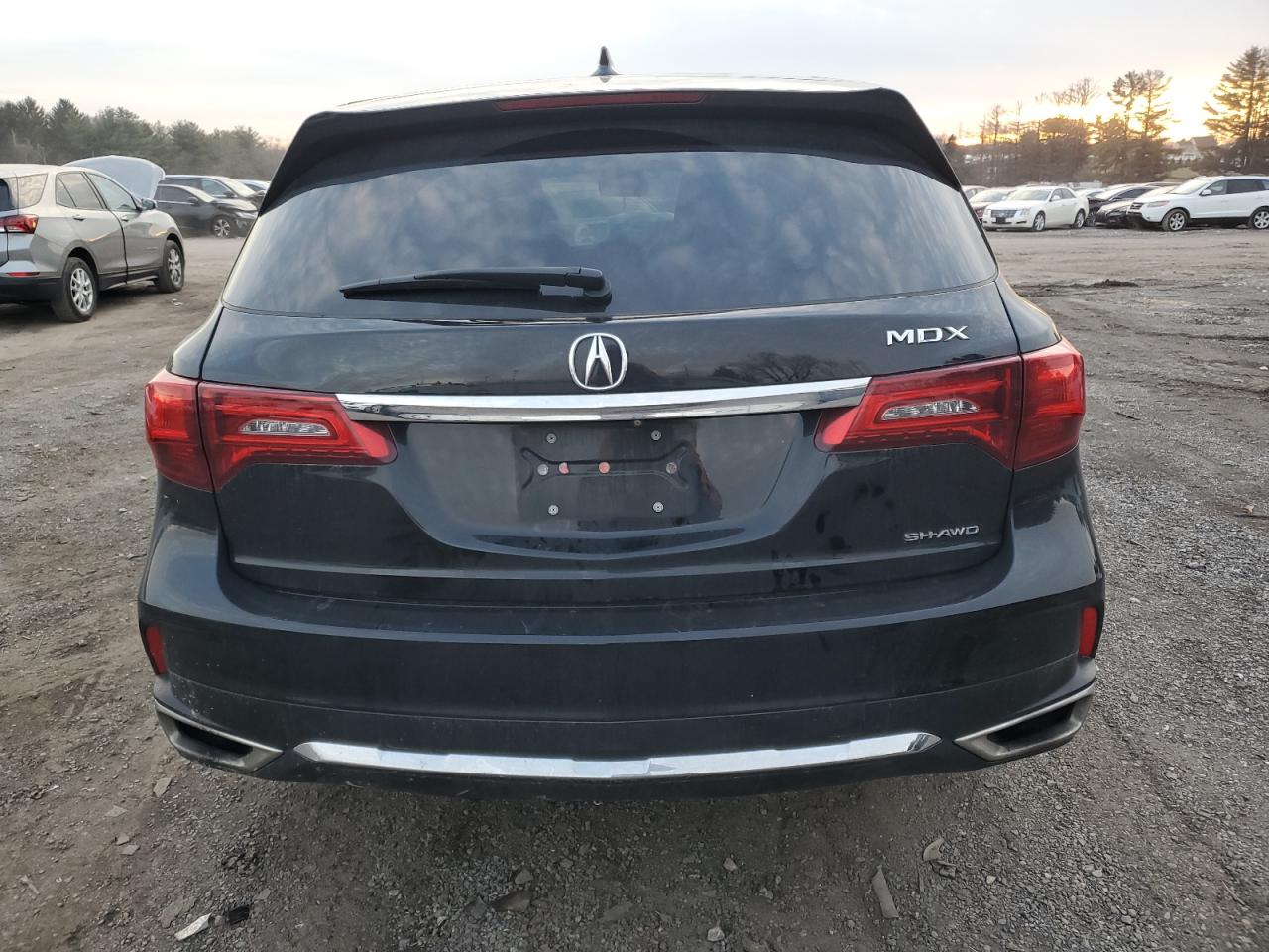 2017 Acura MDX VIN 5FRYD4H5XHB016409 Copart auction photo, front end / undercarriage damage thumbnail 6