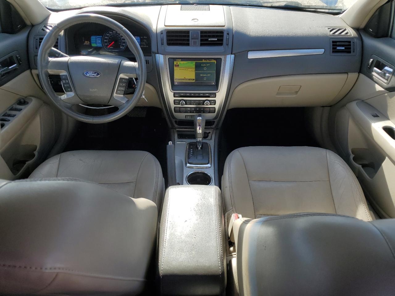 2010 Ford Fusion VIN 3FADP0L3XAR206128 Copart auction photo, rear end damage thumbnail 8