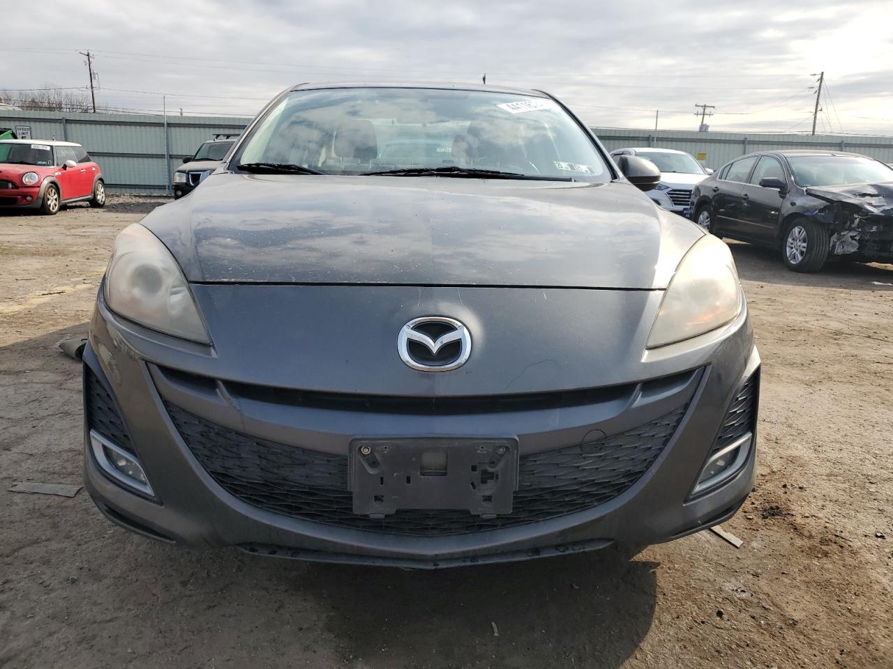 2010 Mazda 3 VIN JM1BL1S64A1338200 Copart auction photo, side damage thumbnail 5