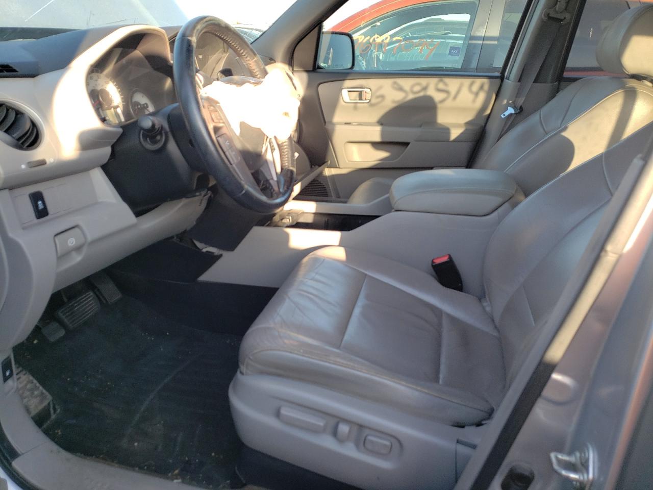 2013 Honda Pilot VIN 5FNYF4H66DB043900 Copart auction photo, front end damage thumbnail 7