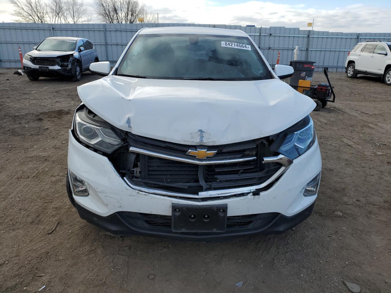 2019 Chevrolet Equinox VIN 3GNAXUEV4KL195609 Copart auction photo, front end damage thumbnail 5