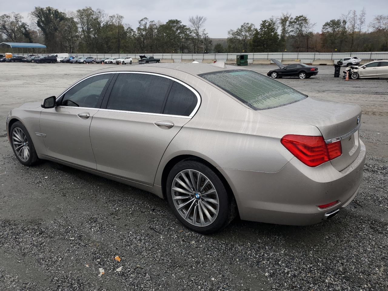 2011 BMW 7er VIN WBAKB8C51BC852199 Copart auction photo, front end / side damage thumbnail 2