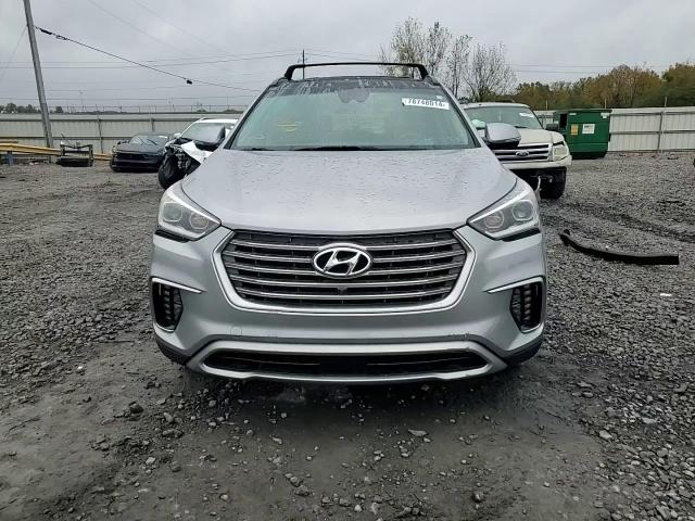 2017 Hyundai Santa Fe VIN KM8SR4HF0HU176531 Copart auction photo, rear end damage thumbnail 11