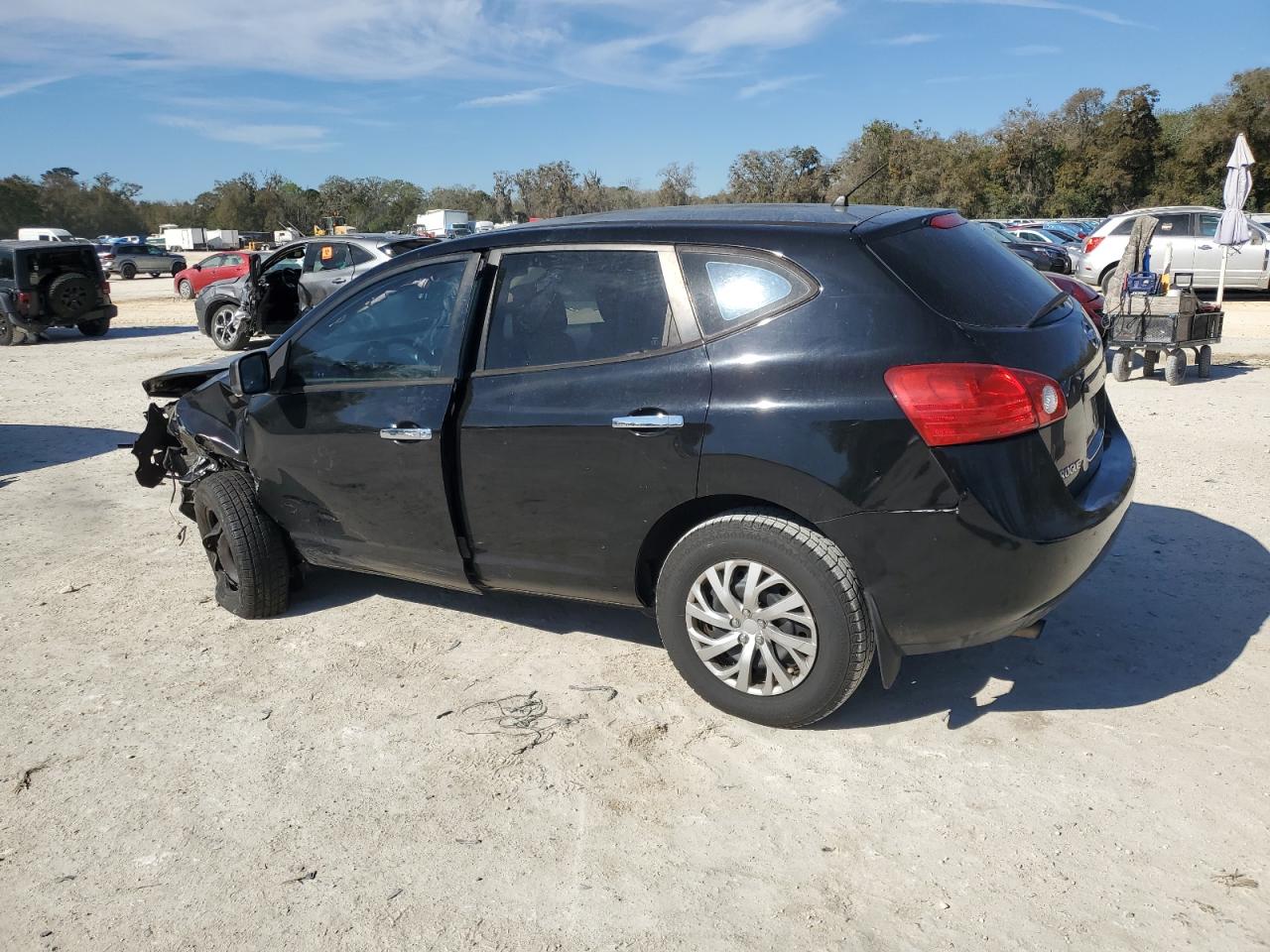 2010 Nissan Rogue VIN JN8AS5MV5AW107520 Copart auction photo, front end / side damage thumbnail 2
