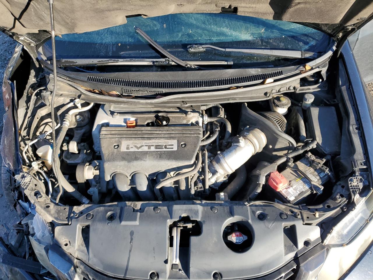 2015 Honda Civic VIN 2HGFB6E50FH705382 Copart auction photo, front end damage thumbnail 11