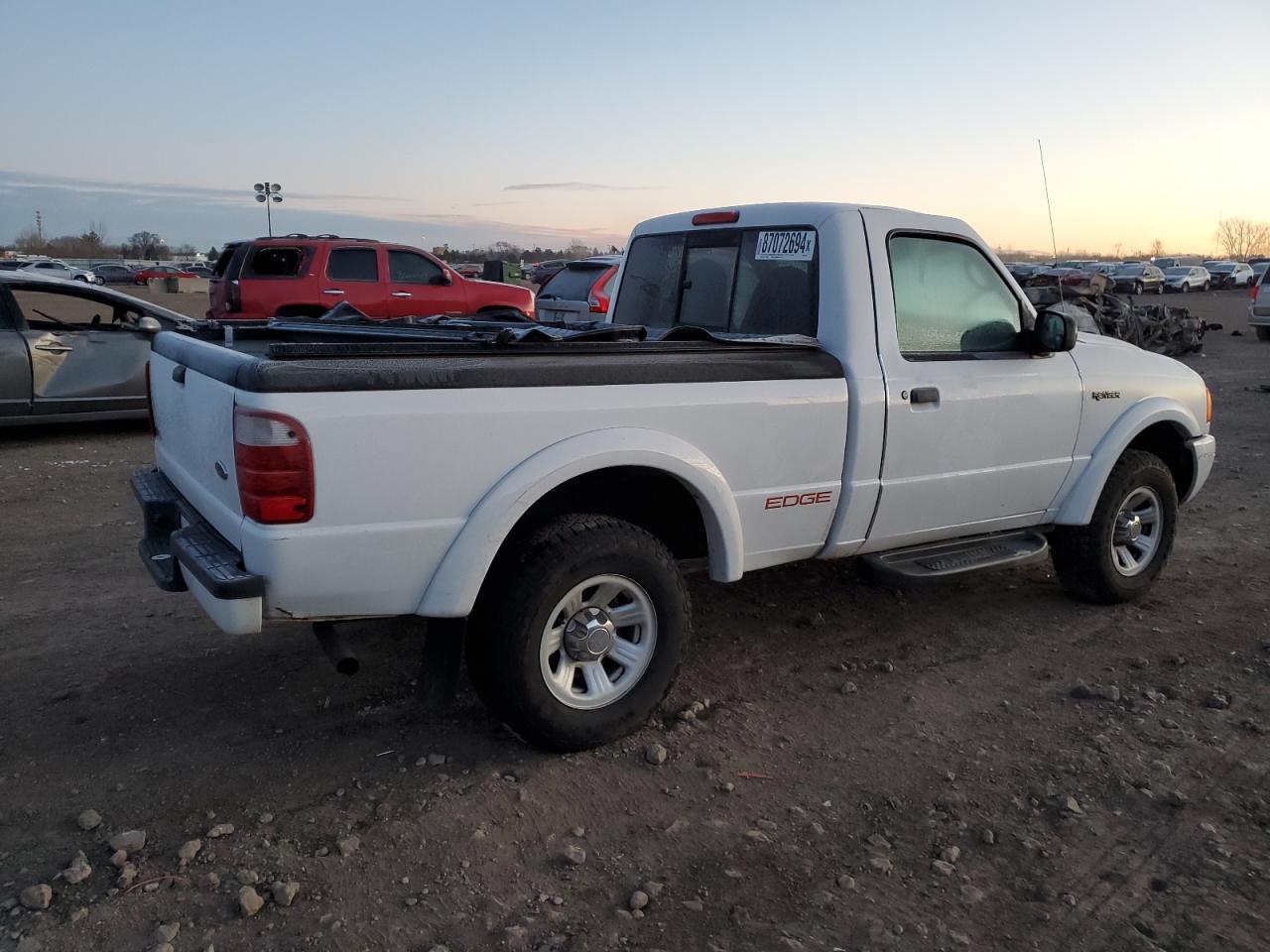 2003 Ford Ranger VIN 1FTYR10U13TA24828 Copart auction photo, all over damage thumbnail 3
