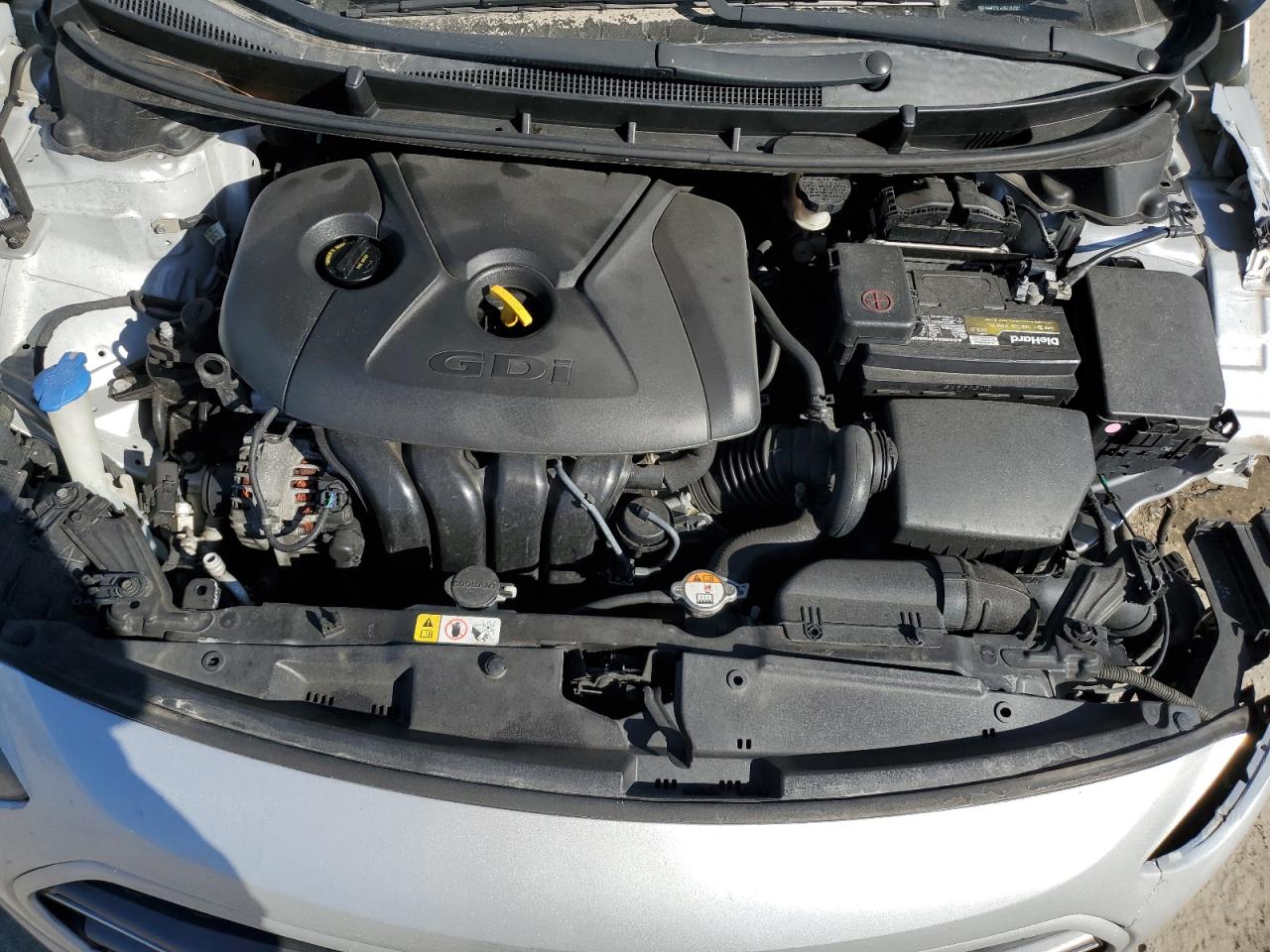 2016 Hyundai Elantra VIN KMHD35LH2GU332821 Copart auction photo, front end / side damage thumbnail 12
