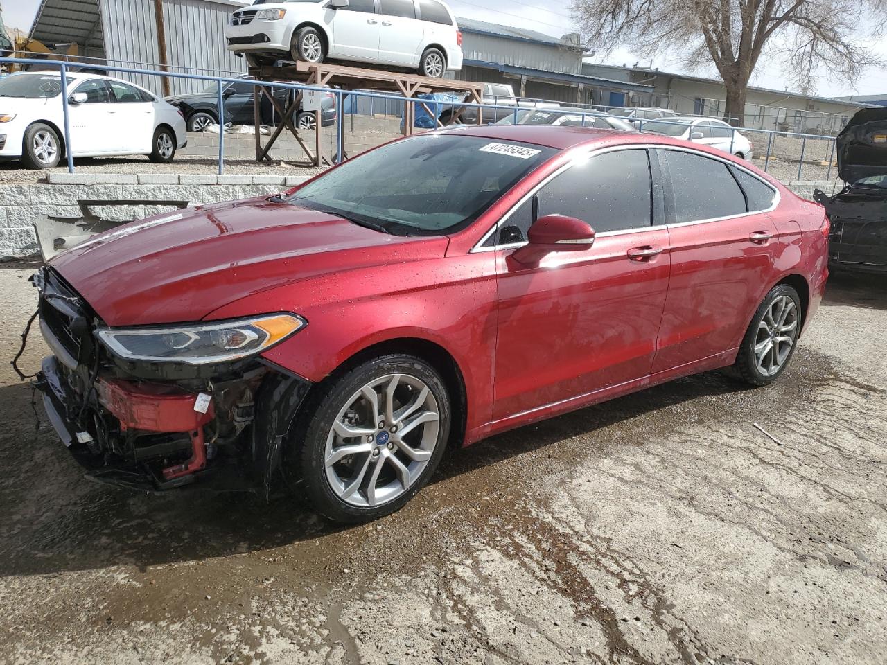 2019 Ford Fusion VIN 3FA6P0CD6KR133911