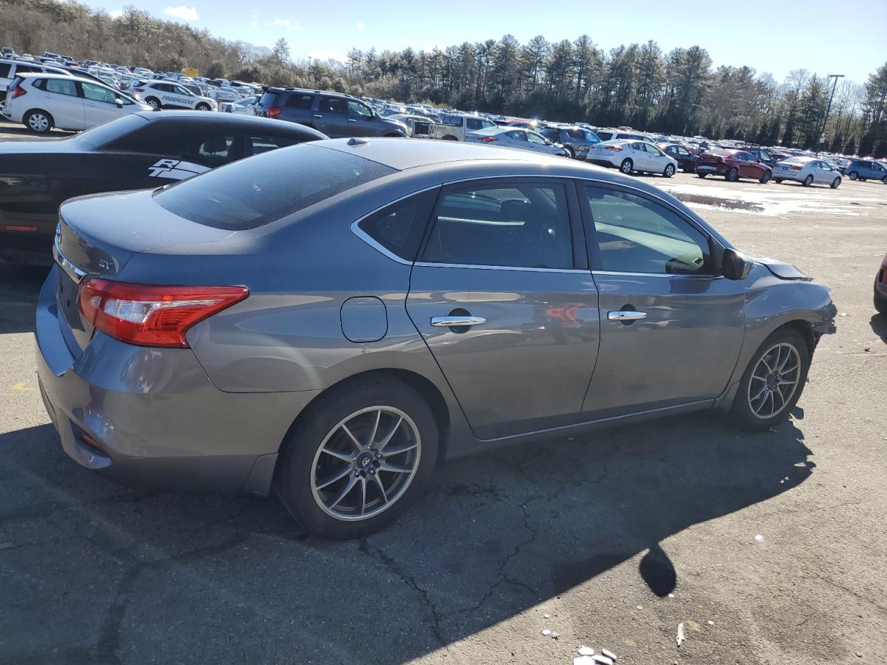 2017 Nissan Sentra VIN 3N1AB7AP2HY281533 Copart auction photo, front end damage thumbnail 3