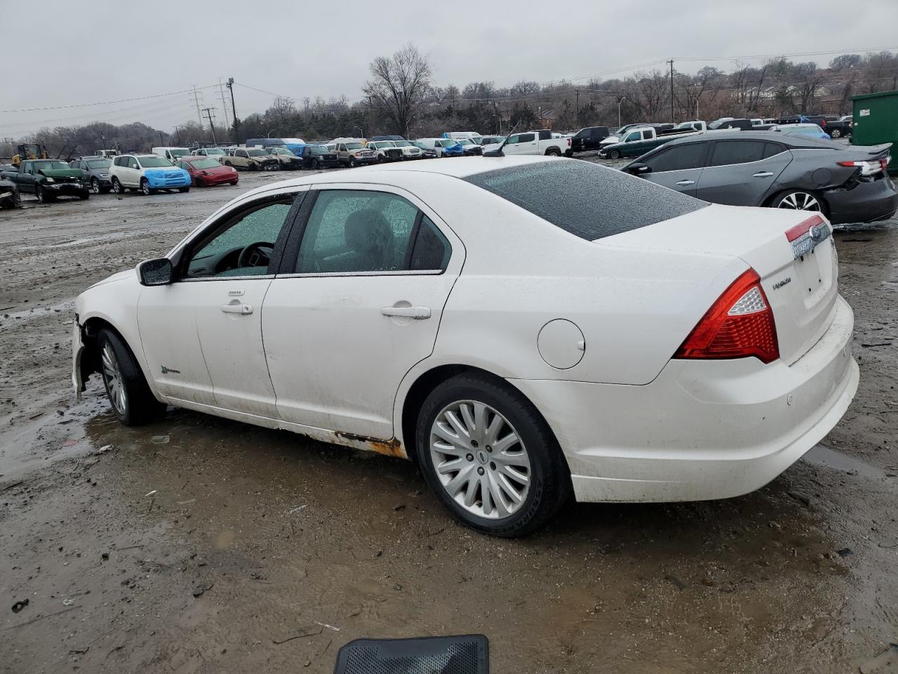 2011 Ford Fusion VIN 3FADP0L31BR265988 Copart auction photo, front end damage thumbnail 2