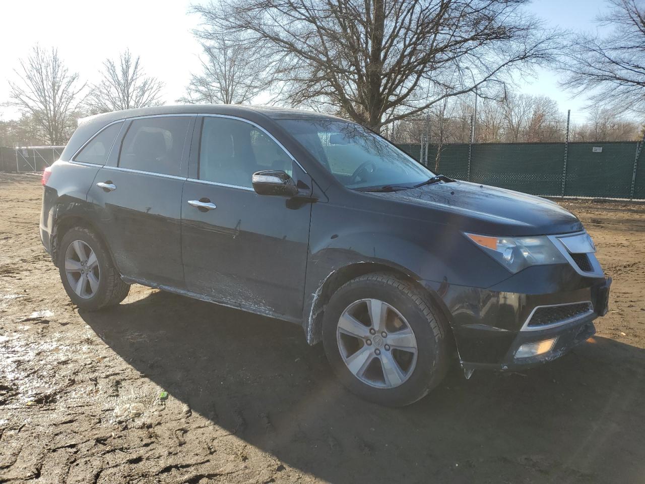 2013 Acura MDX VIN 2HNYD2H39DH515172 Copart auction photo, front end / minor dent/scratches damage thumbnail 4