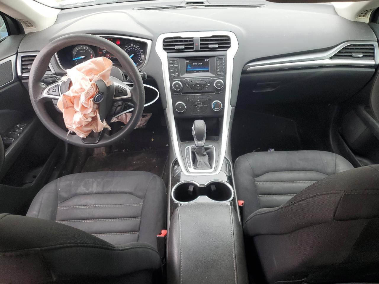 2015 Ford Fusion VIN 3FA6P0H76FR104093 Copart auction photo, front end damage thumbnail 8
