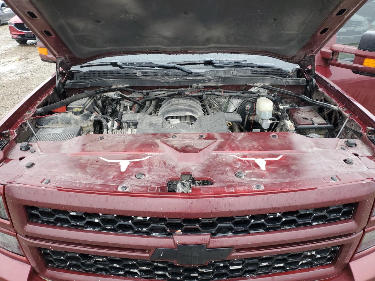 2015 Chevrolet Silverado VIN 3GCUKREC7FG145141 Copart auction photo, side damage thumbnail 13