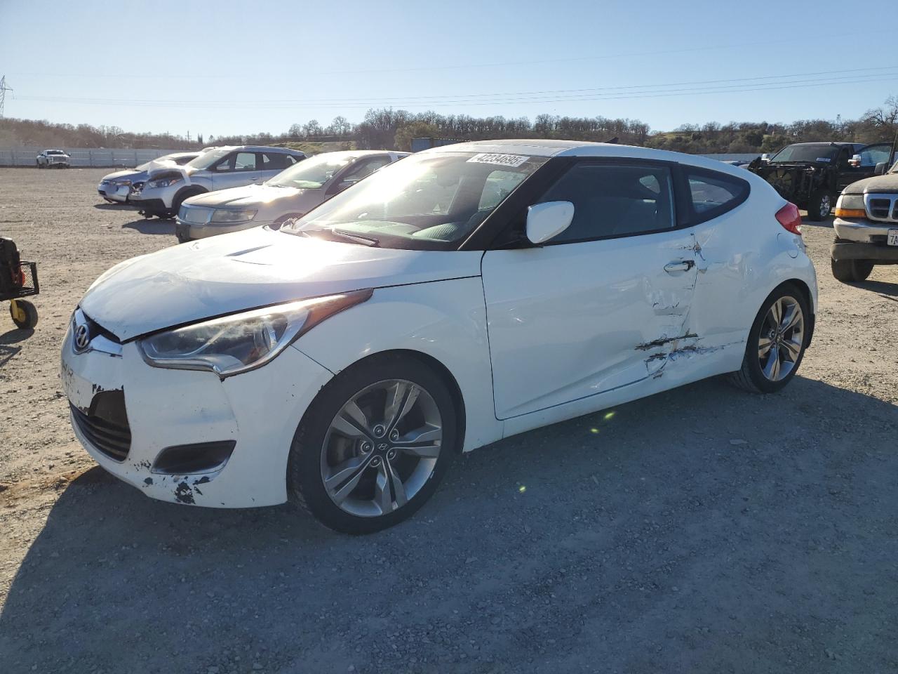 2013 Hyundai Veloster VIN KMHTC6ADXDU156629