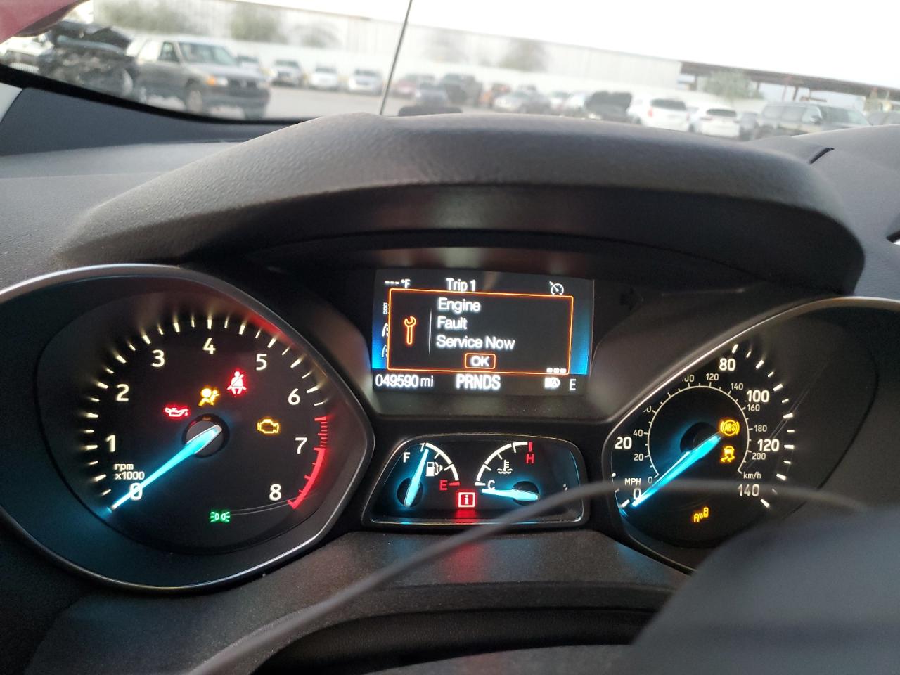 2018 Ford Escape VIN 1FMCU0HD6JUA24429 Copart auction photo, front end / mechanical damage thumbnail 9