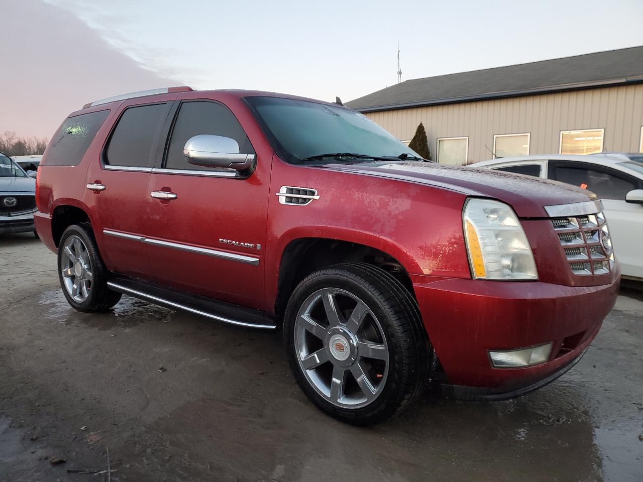 2008 Cadillac Escalade VIN 1GYFK63848R246057 Copart auction photo, vandalism damage thumbnail 4