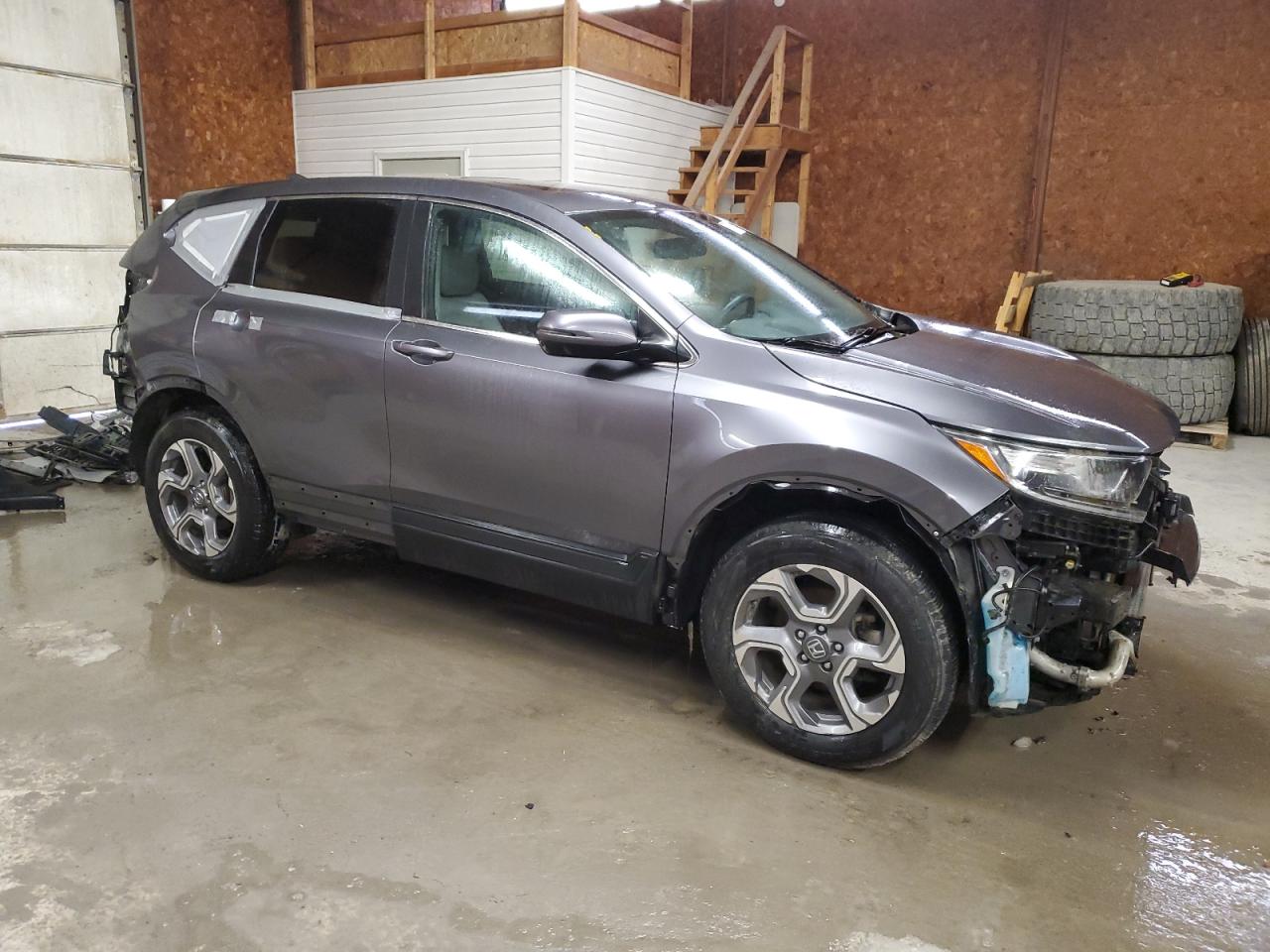 2017 Honda CR-V VIN 2HKRW2H86HH604632 Copart auction photo, rear end damage thumbnail 4